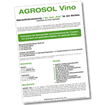 AGROSOL Vino | Neue Nährstoff-Kombination!   [ PDF | nemški | 410 KB ]